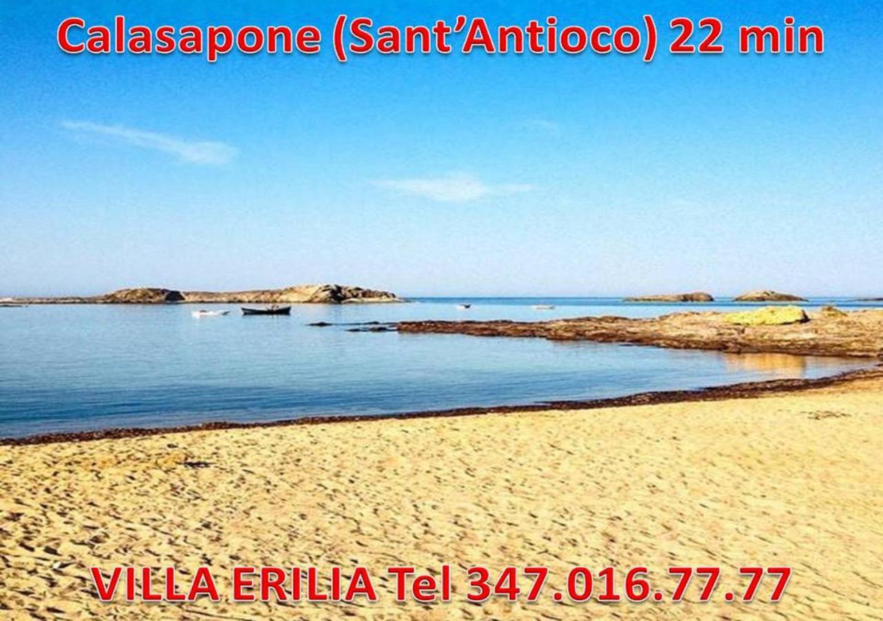 Villa Erilia San Giovanni Suèrgiu Zewnętrze zdjęcie