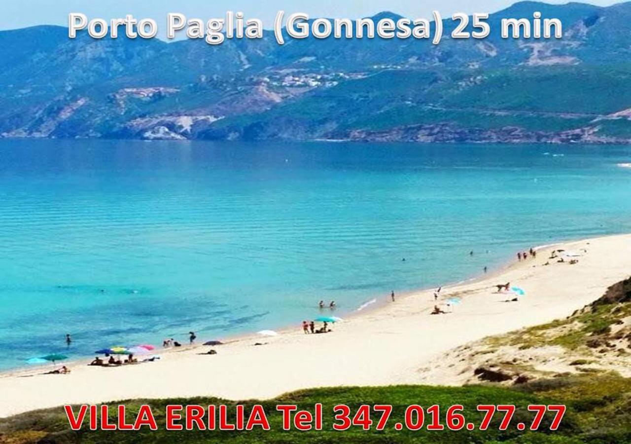 Villa Erilia San Giovanni Suèrgiu Zewnętrze zdjęcie